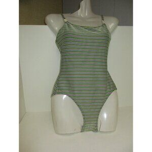 Solid & Striped The Spencer  Swimsuit Multi Colored Stripes Measures Small NWOT